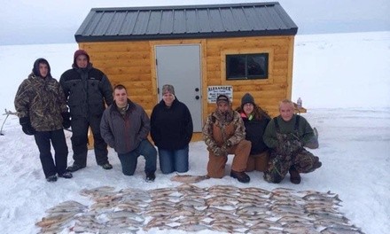 Ice-Fishing Trip for Up to Three, Four, or Six from Green Bay Whitefish Through March 31, 2022 (Up to 57% Off)