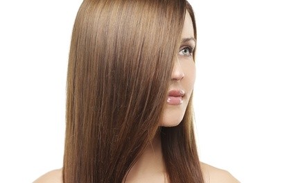 $124.80 for Silk Touch Keratin Treatment at Hair Bar NYC ($350 Value). Formaldehyde Free. 