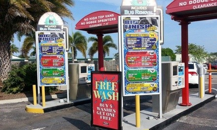 Up to 35% Off on Exterior Wash - Car at Big Finish Car Wash