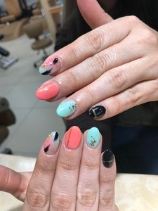 Acrylic Nails and Manicures at MeTime Nail & Spa (Up to 30% Off). Three Options Available.