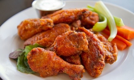 Up to 40% Off on Chicken / Buffalo Wings at Bop Brick Oven Pizza