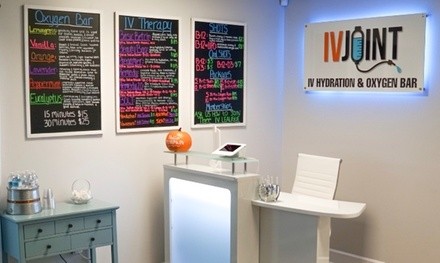 Basic, Slim Down, or Pre Gamer Hydration IV at IV JOINT (Up to 48% Off). Six Options Available.