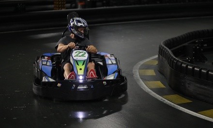 Race, Laser Tag, Hologate, and 7D Experience for 1, 2, or 4 at Andretti Indoor Karting and Games (Up to 40% Off)