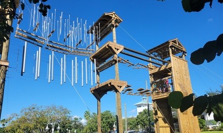 Aerial Adventure Course for One at Tigertail Lake Recreational Center (Up to 40% Off). Two Options Available.