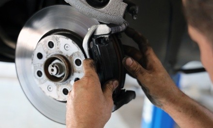 $115 for Brake-Pad Replacement for Front or Rear Wheels at RNR Tire Express ($150 Value)