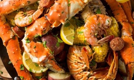 $8 for $20 Worth of Food and Drink at King Crab