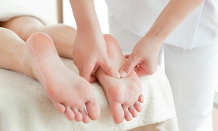 One 30-Minute Foot Reflexology Treatment with Exfoliating Scrub at Lucky Girl Bath and Beauty ($75 Value)