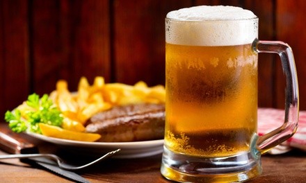 $25 for $50 Toward Food and Drinks or Burger Dinners at WAGS Wine Shop (Up to 50% Off)