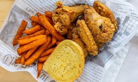 Food and Drink for Takeout and Dine-In at Louis Cajun Seafood (Up to 25% Off). Two Options Available.