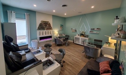 Manicure and Pedicure at Sei Bello Spa & Salon (Up to 31% Off). Eight Options Available.