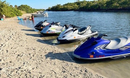 One-Hour or Full-Day Jet-Ski Rental with Optional Guide from Lustre Watersports (Up to 44% Off)