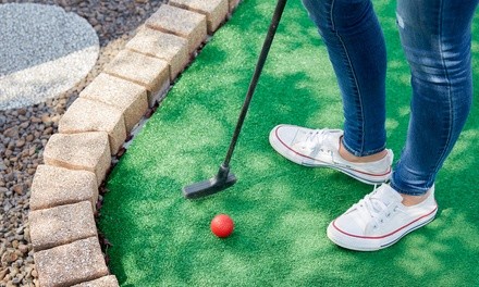 60-Minute Mini Golf Session for Two, Four, or Six at Lawton Axe Throwing (Up to 53% Off)