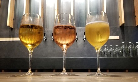 Tasting Flight and Souvenir Glasses for One, Two, or Four People at Republic of Cider (Up to 46% Off)