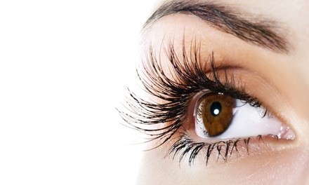 Full Set or One Set of Mink Eyelash Extensions at Lovely Lash in Great Neck(50% Off) 