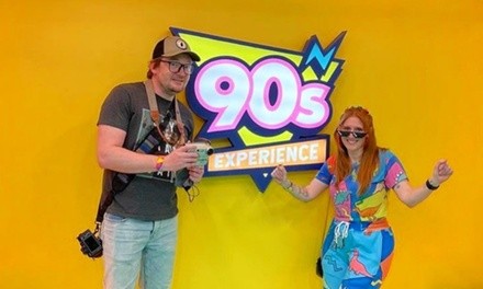 Admission for One, Two, Three or Four to the 90s Experience - Bay Area (Up to 52% Off)