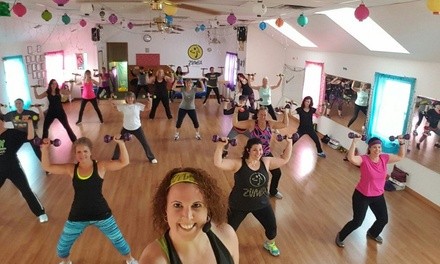 5 or 10 Zumba, Fitness or Yoga Classes at BlaZIN Dance & Fitness  (Up to 54% Off). Four Options Available.    