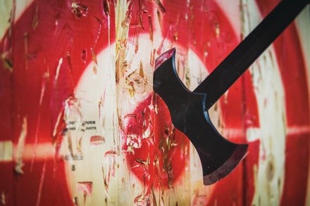$20 For 1 Hour Of Axe Throwing For 2 People Or 2 Hours For 1 Person (Reg. $40)