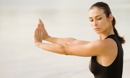 One Tai Chi or Aura Reading Session or One Month of Group Classes at Body And Brain Yoga (Up to 90% Off)