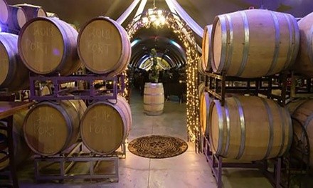 Cave Wine Tasting Tour with Meat and Cheese Plate for Two or Four at Oak Mountain Winery (Up to 43% Off)