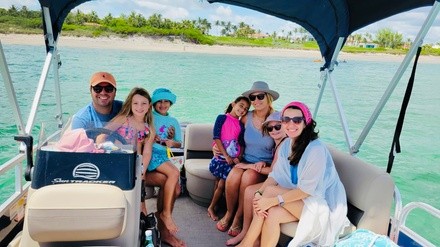 Six- or Eight-Hour Pontoon-Boat Rental for Up to Seven from Sebastian Adventures (Up to 44% Off)