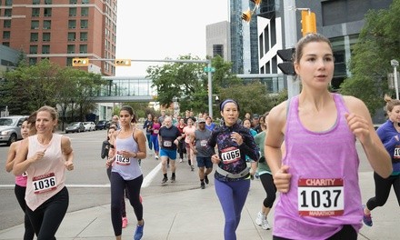 Mother’s Day 5K or 10K Run from Pace Run For A Cause on Saturday, May 7 (Up to 49% Off)