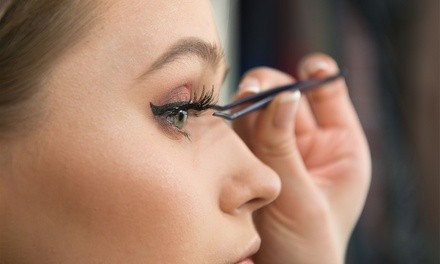 Full Set of Mink or Silk Eyelash Extensions at Envy Lash (Up to 58% Off). Three Options Available. 