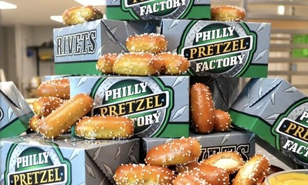 Pretzels with Dips at Philly Pretzel Factory (Up to 50% Off). Three Options Available.