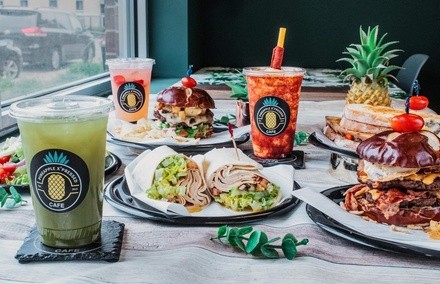 Up to 35% Off on Drinks at Pineapple X'Pressed Cafe