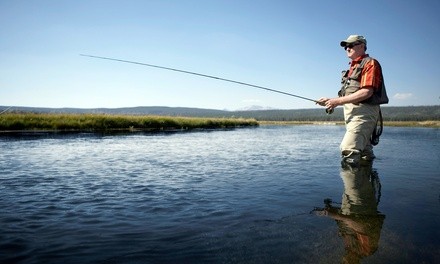 $240 for Fly Fishing and Fly Casting Lesson for Up to Two at American Fly Fishing Schools ($300 Value)