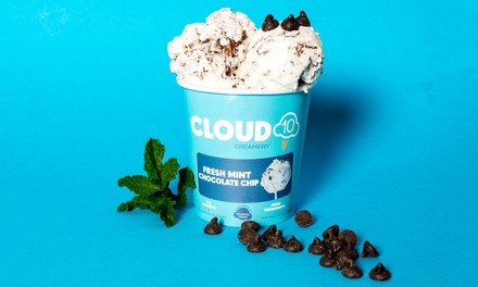 Ice Cream and Sorbets at Cloud 10 Creamery (Up to 50% Off). Two Options Available.