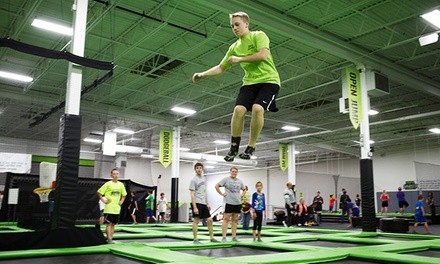 Two-Hour Jump Passes at Zero Gravity Trampoline Park (Up to 38% Off). Seven Options Available.