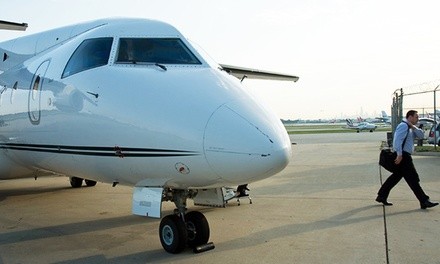 $425 for a Round-Trip Charlotte-Cincinnati Charter Flight from Ultimate Air Shuttle ($595 Value)