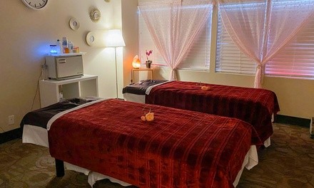 One 60-Minute or 75-Minute Couples Massage at Luxury Health Massage Spa (Up to 30% Off)