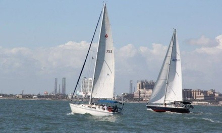 Three-Hour Intro to Sailing Session for One or Two at South Coast Sailing Adventures in Kemah (Up to $318 Value)