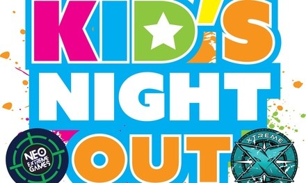 $20 for Admission to Kid's Night Out on February 12 at NEO Extreme Games ($40 Value)
