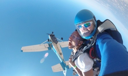 Tandem Skydiving Jump for One or Two at Colorado Mountain Skydive Center (Up to 16% Off). 4 Options Available.