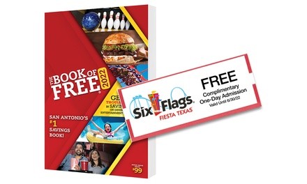 Book of Free Savings Book and One, Two, or Four General-Admission Theme Park Tickets (Up to 78% Off)