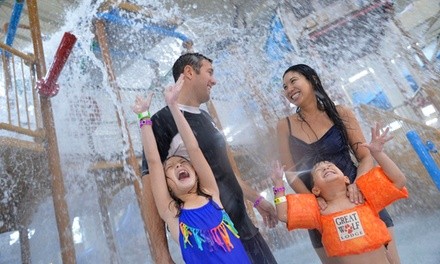 Single-Day Passes for 2 or 4 with Meal Combos and More at Great Wolf Lodge (Up to 28% Off)