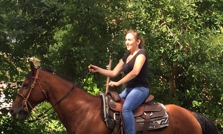 Horseback Trail Ride for One, Two, or Four at A Place for Dreamers (Up to 55% Off)