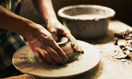 $299.25 for Art Pottery-Themed Birthday for Up to 10 Kids Ages 5-12 at Creative Art & Clay ($399 Value)