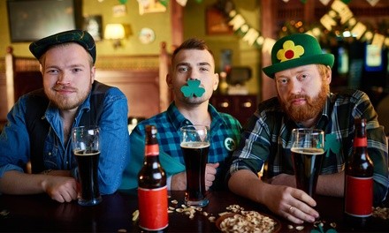 Pub Crawl at Saint Patrick's Day Pub Crawls (Up to 39% Off). Two Options Available.