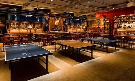 $15 for Ping Pong Table Rental for Up to Six People at AceBounce (Up to 40% Off)