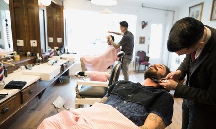 Up to 50% Off on Men's Shave at Merymaat Barber College In