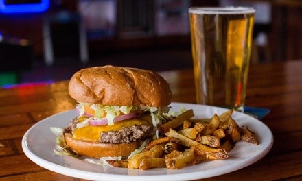 Burgers and Specialty Potatoes for Two at Lunch or Dinner at Spud Monkeys Bar and Grill (40% Off)