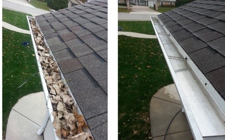 Gutter Cleaning for a One- or Two-Story Home from AWC Professional Window Cleaning (Up to 33% Off)