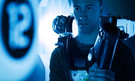 One or Two Games of Laser Tag w/ $5 Game Card at Rollhouse Entertainment (Up to 36% Off). 12 Options Available.