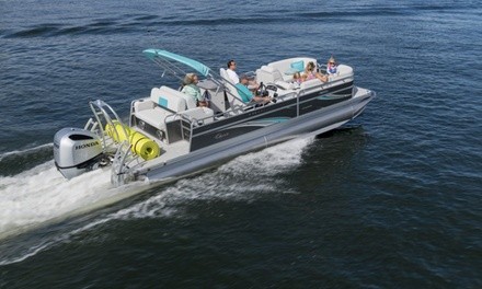 $140 for Three-Hour Dolphin Wildlife Boat Tour for Up to Six People from Pontoon Life ($240 Value)