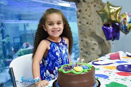 $199 for B-Day Party Package at SeaQuest Interactive Aquarium ($249.99 Value)