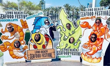 General Admission to Long Beach Seafood Festival on May 28, 2022 (Up to 25% Off). Two Options Available.