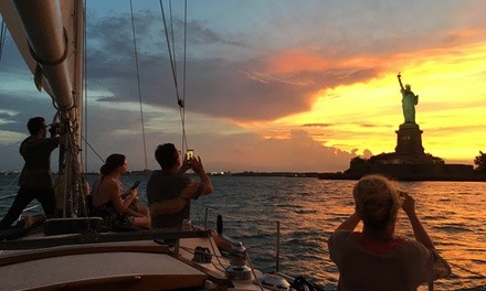 $112 for 2.5-Hour Sunset Sailing Boat Tour Package for One with Brooklyn Sail ($150 Value)